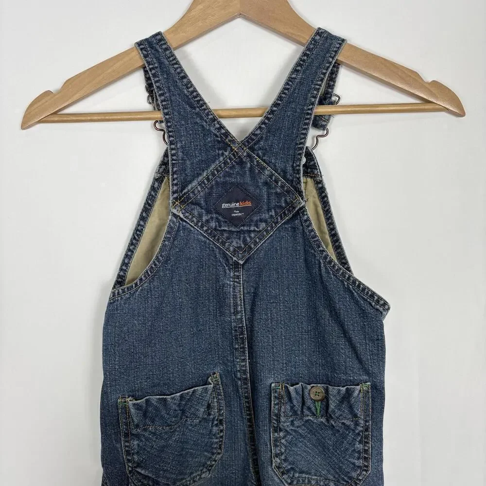 Genuine Kids Osh Kosh 3T Long Denim Kids Overalls